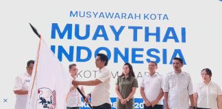 Arther Moniung Resmi Nahkodai Pengkot Muaythai Indonesia Manado Periode 2026-2030