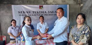 Hukum Tua Baru Resmi Menjabat, Desa Kauneran Gelar Serah Terima Jabatan Periode 2026–2034