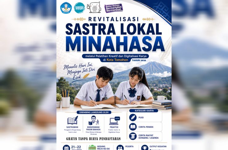 Revitalisasi Sastra Minahasa: Sanggar Kamang Wangko Woloan Siap Gelar Pelatihan Menulis untuk Pelajar SMP