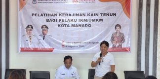 Dekranasda dan Disperindag Manado Gelar Pelatihan Tenun, Rinto Taroreh Ajak Lestarikan Warisan Budaya