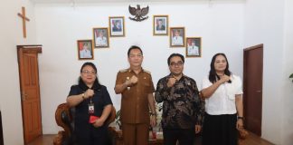 Perkuat Sinergi Pelayanan Publik, Wali Kota Tomohon Terima Audiensi Pimpinan Ombudsman RI