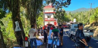 Pemprov Sulut Turut Sukseskan TIFF 2026, ASN Kerja Bakti dan Pasang Baliho di Jalur Manado–Tomohon