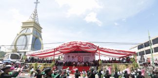 Defile 17 Agustus Meriahkan HUT ke-81 Kemerdekaan RI di Kota Tomohon