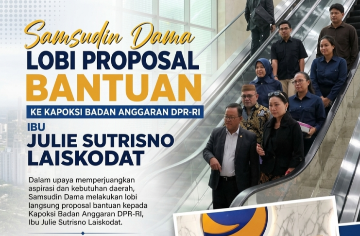 Gerak Cepat untuk Boltim, Samsudin Lobi Senayan dan DPP Nasdem