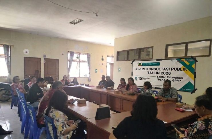 Tekan Inflasi dan Jamin Stok Pangan, Dinas Pangan Kota Tomohon Gelar Forum Konsultasi Publik