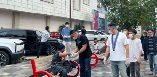 GMKI Manado Bagikan 1.000 Masker Gratis di Tengah Kepungan Asap Karhutla